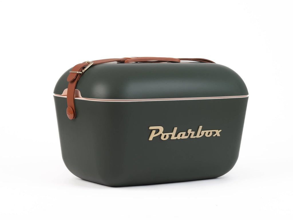 Polarbox Kühlbox 20 L Strand Picknick Sommer retro - Limette flieder