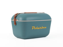 Laden Sie das Bild in den Galerie-Viewer, Polarbox Kühlbox 20 L Strand Picknick Sommer retro - Limette flieder