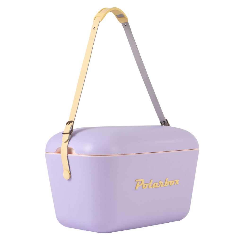 Polarbox Kühlbox 20 L Strand Picknick Sommer retro - Blau