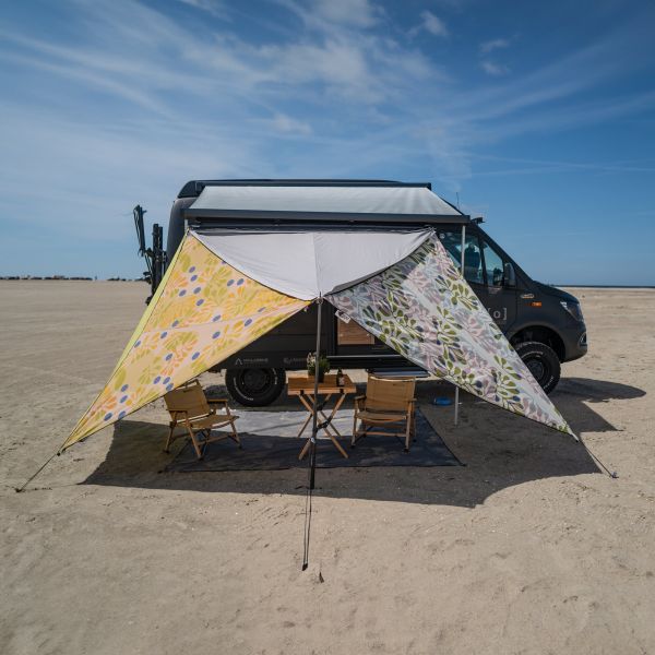 Sonnensegel „TC-Zip Canvas“ Scandinavian, drizzle