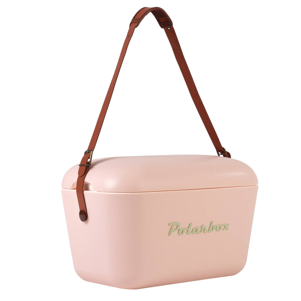Polarbox Kühlbox 20 L Strand Picknick Sommer retro - Limette flieder